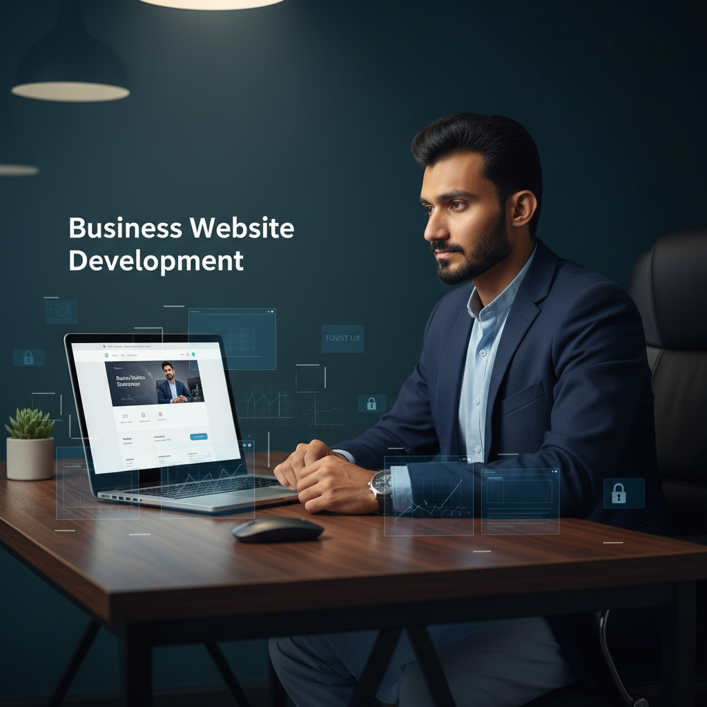 M Javaid Anwar Softranges Busienss Wesbite development