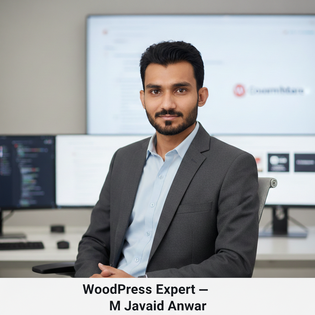 WordPress developer M Javaid Anwar